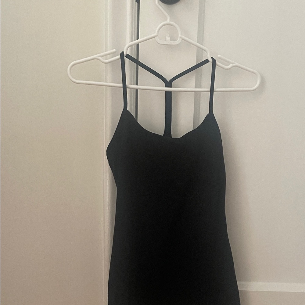Lululemon Black Athletic Tank Top